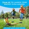 Air Rocket Toy - Stomp & Launch Dueling Air Rockets up to 100 Ft., Includes Launcher, 4 Foam-Tipped Rockets, Outdoor Kids Toys, Kids Science Kit, Rocket Launcher (Amazon Exclusive)